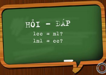 1cc bằng bao nhiêu ml, 1ml bằng bao nhiêu cc và bằng bao nhiêu lít?