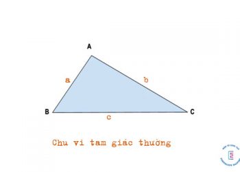 Công thức và cách tính chu vi tam giác thường