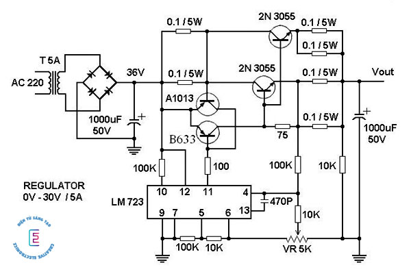 Ứng dụng của transistor 2N3055