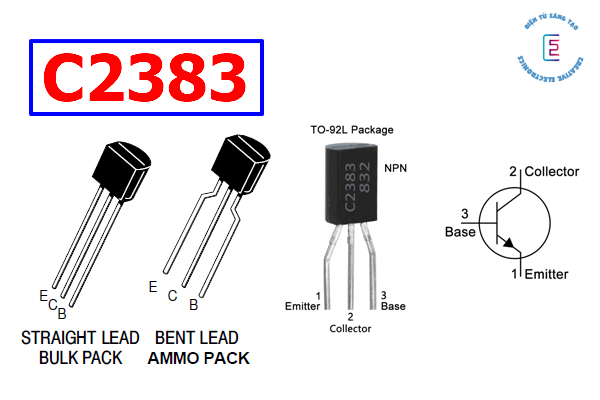 Sơ đồ chân transistor C2383