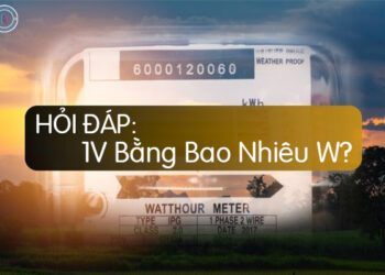 1V bằng bao nhiêu W?